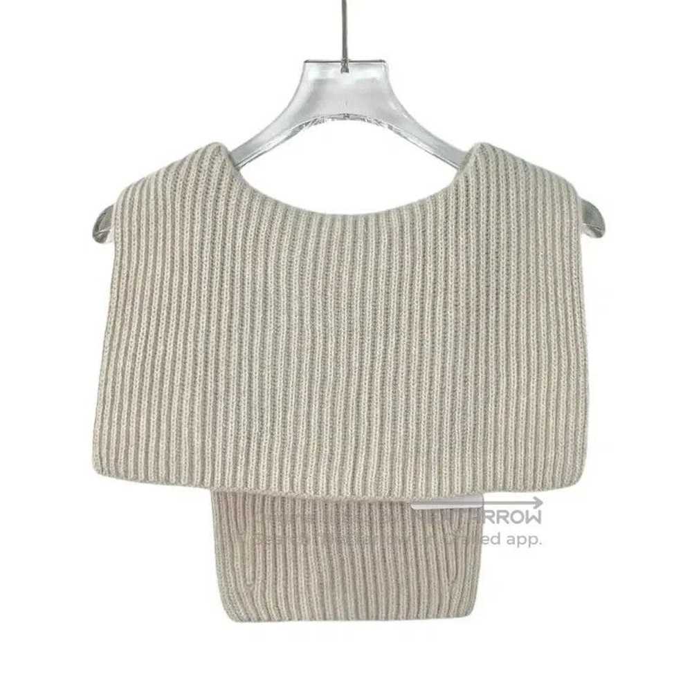 Miu Miu Miu Miu Light Brown Wool Pullover Sweater… - image 2