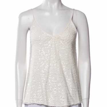 Calypso St Barth Sequin Cami, Size Small - image 1