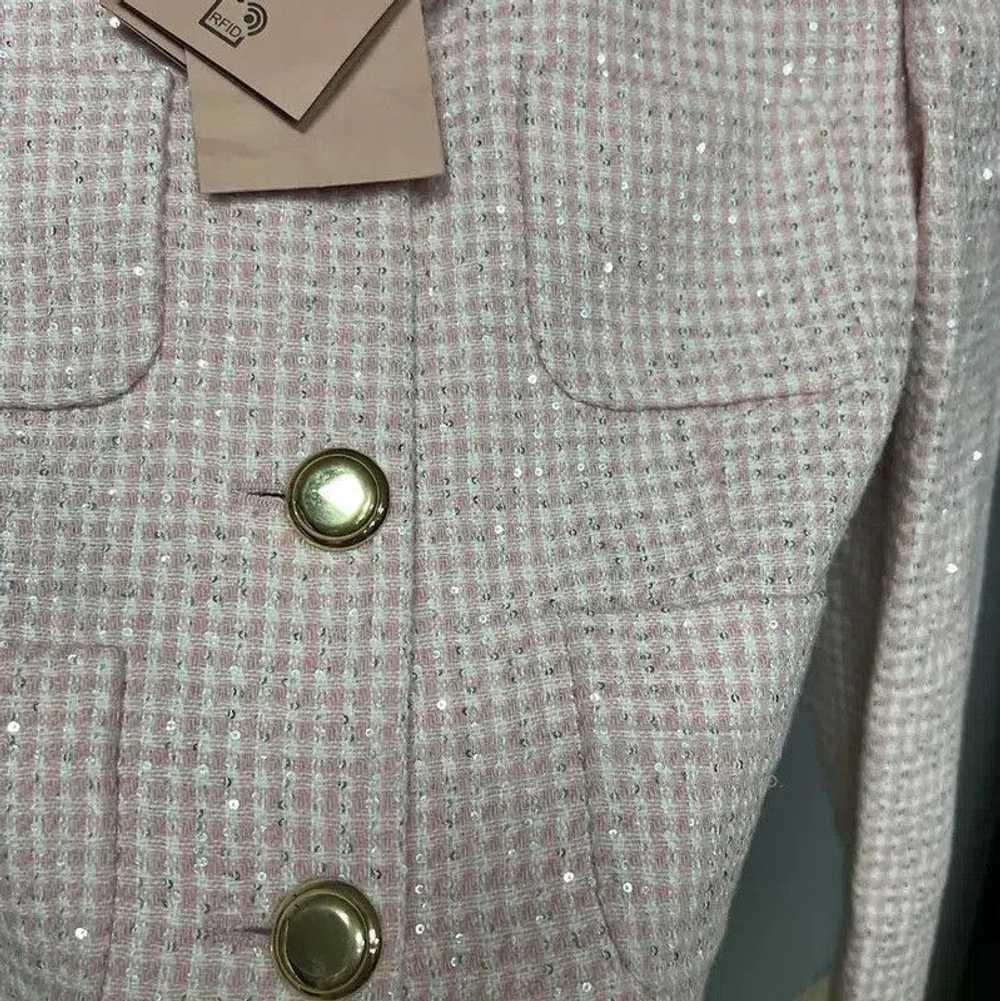 Miu Miu Miu Miu Pink Wool Cropped Jacket for Wome… - image 3