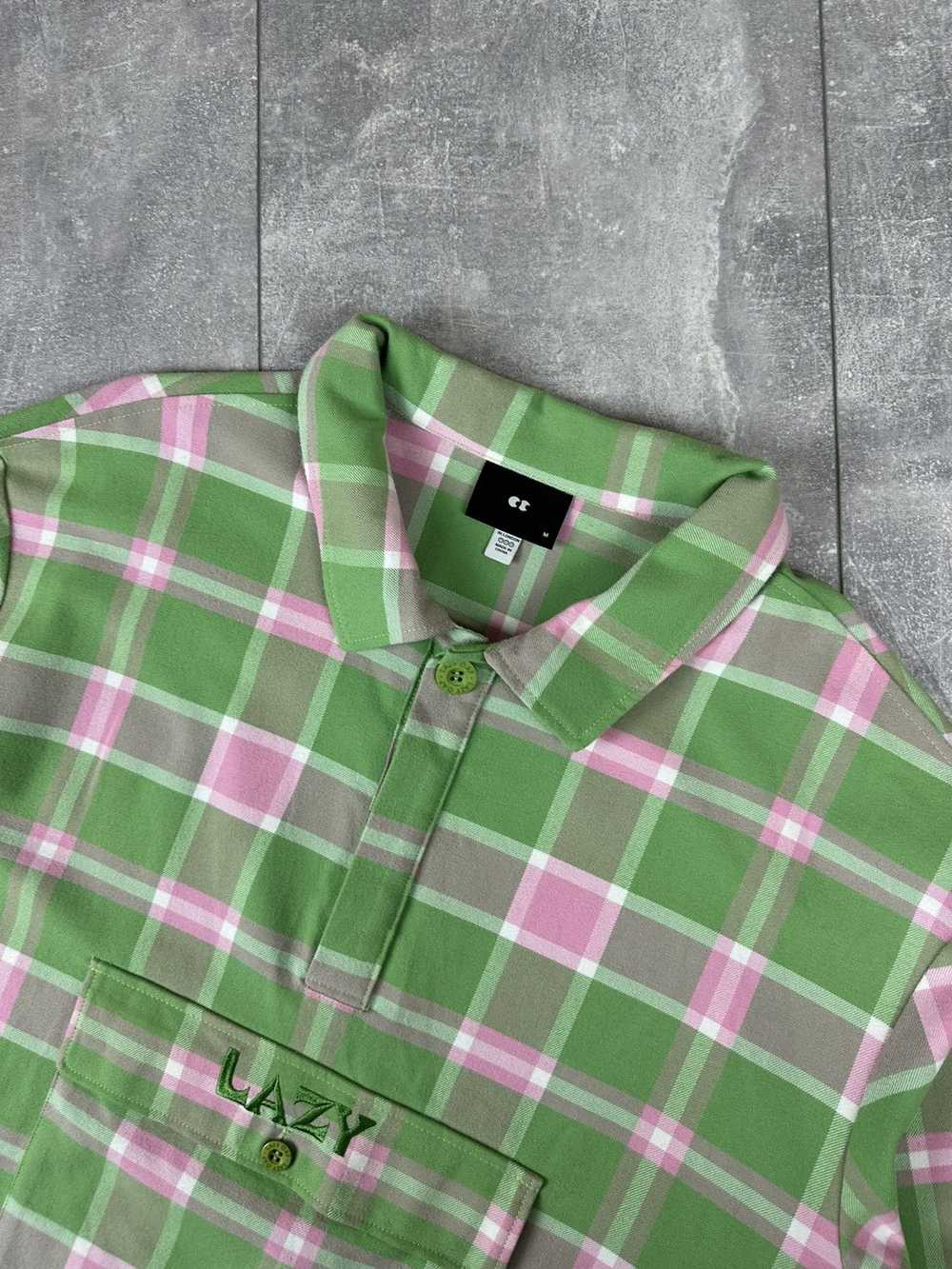 Lazy Oaf Lazy Oaf Checked Shirt Flannel Button Up - image 7