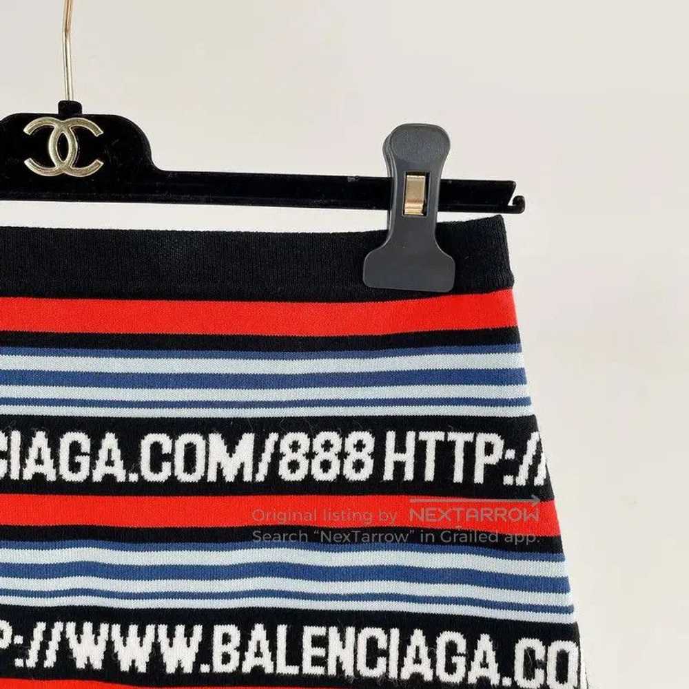 Miu Miu Miu Miu Summer Color-Block Knit Mini Skir… - image 3