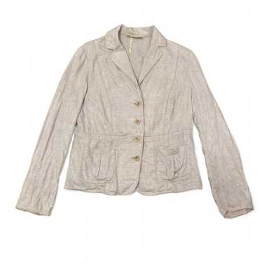 Preloved Women's Tailored jacket - Cream/Tan - M … - image 1