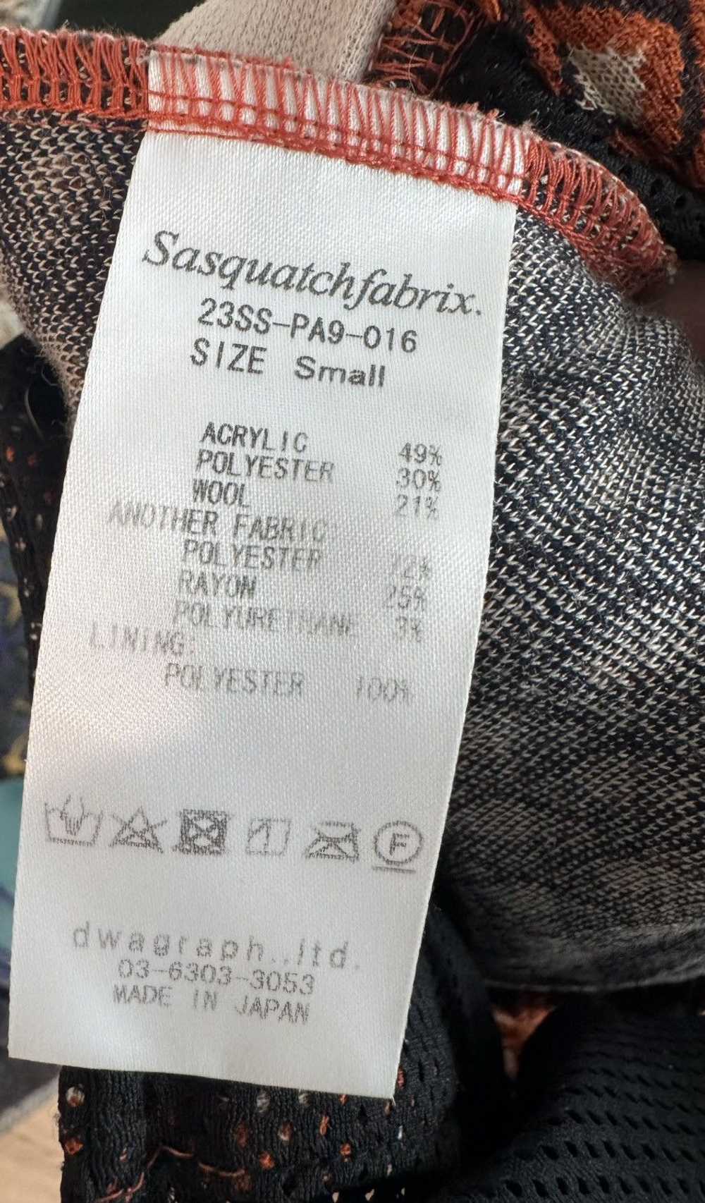 Sasquatchfabrix Sasquatchfabrix Retro Bootcut Tra… - image 8