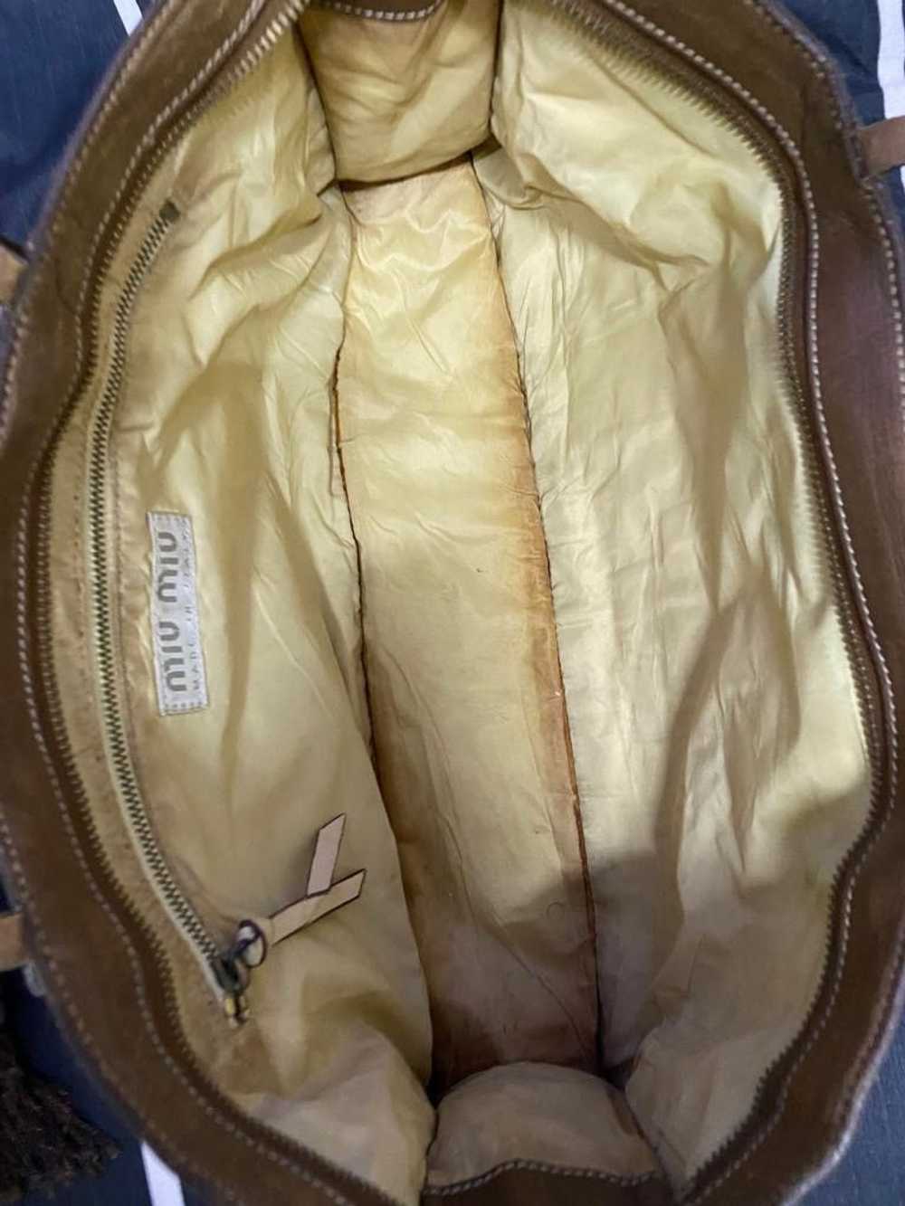 Leather × Miu Miu × Prada Vintage miu miu x prada… - image 6