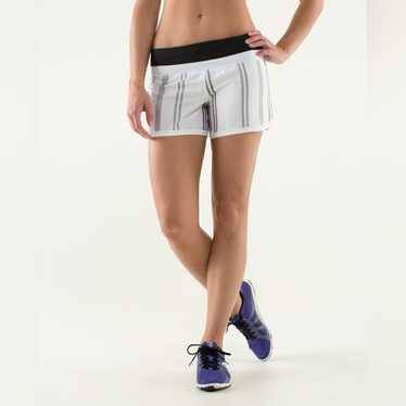 Lululemon Groovy Run Short - Stripe Nimbus Vertic… - image 1