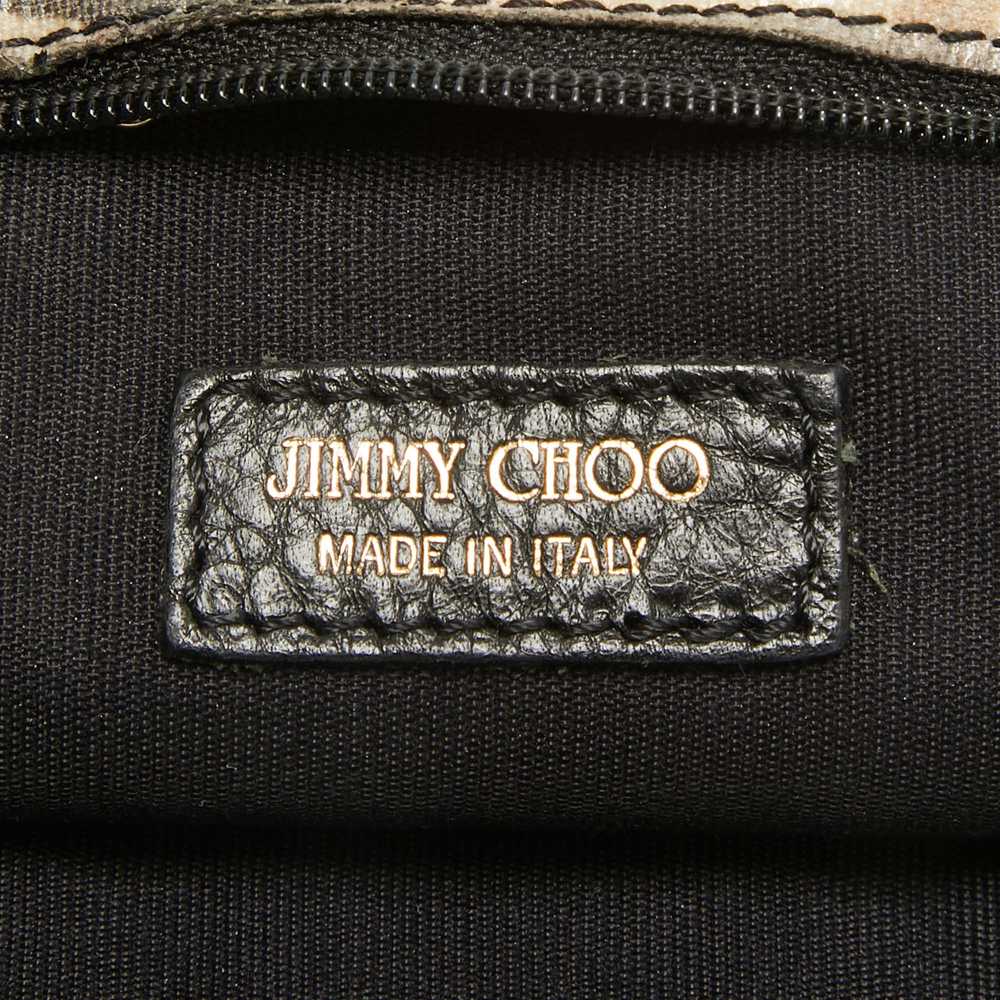 Jimmy Choo Tri Color Python Print Patent Leather … - image 10