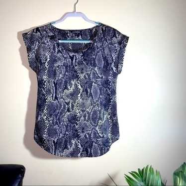 Express Snake Print Top - image 1