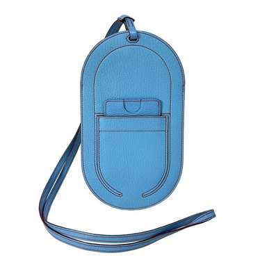 Auth HERMES In the Loop Too Go GM - Celeste Chevr… - image 1