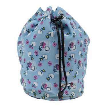 Miu Miu Miu Miu Drawstring Pouch Nylon - image 1