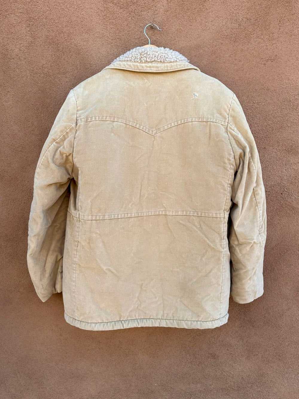 1970's Shanhouse Sherpa Lined Rancher Jacket - as… - image 3
