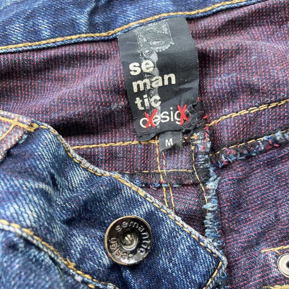 semanticdesign SEMANTIC DESIGN FLARED BOOTCUT JEA… - image 10