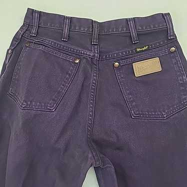 Wrangler Jeans Womens 12 Purple USA Made Jeans 13… - image 1