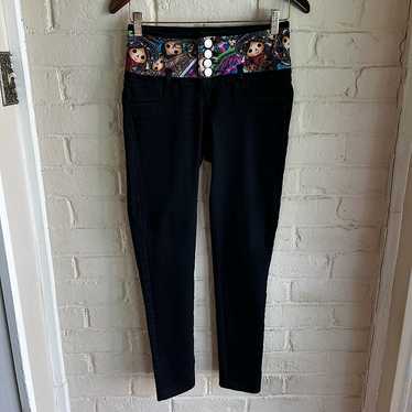 Felix Size 9 Multi Color Unique Boho Print Patter… - image 1