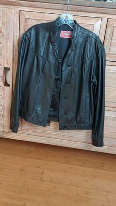 VTG Ms. Pioneer Leather Jacket Women’s Size Small… - image 1