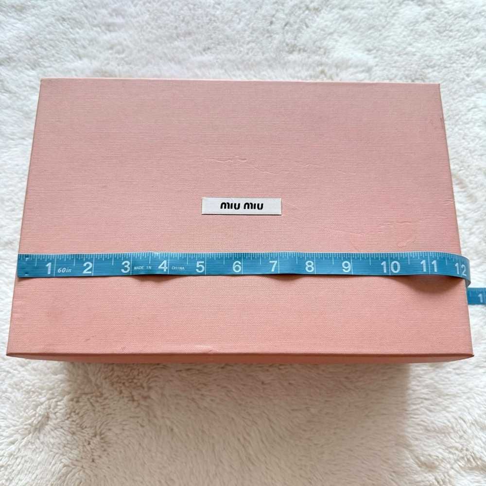 Miu Miu Miu Miu shoes box Authentic - image 3
