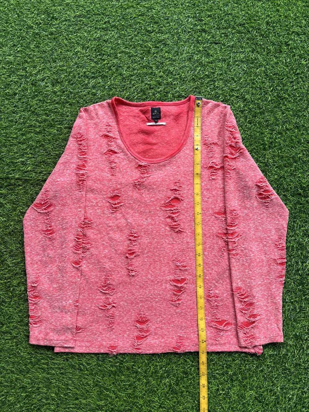 semanticdesign Y2k Semantic Design Distressed Lon… - image 10