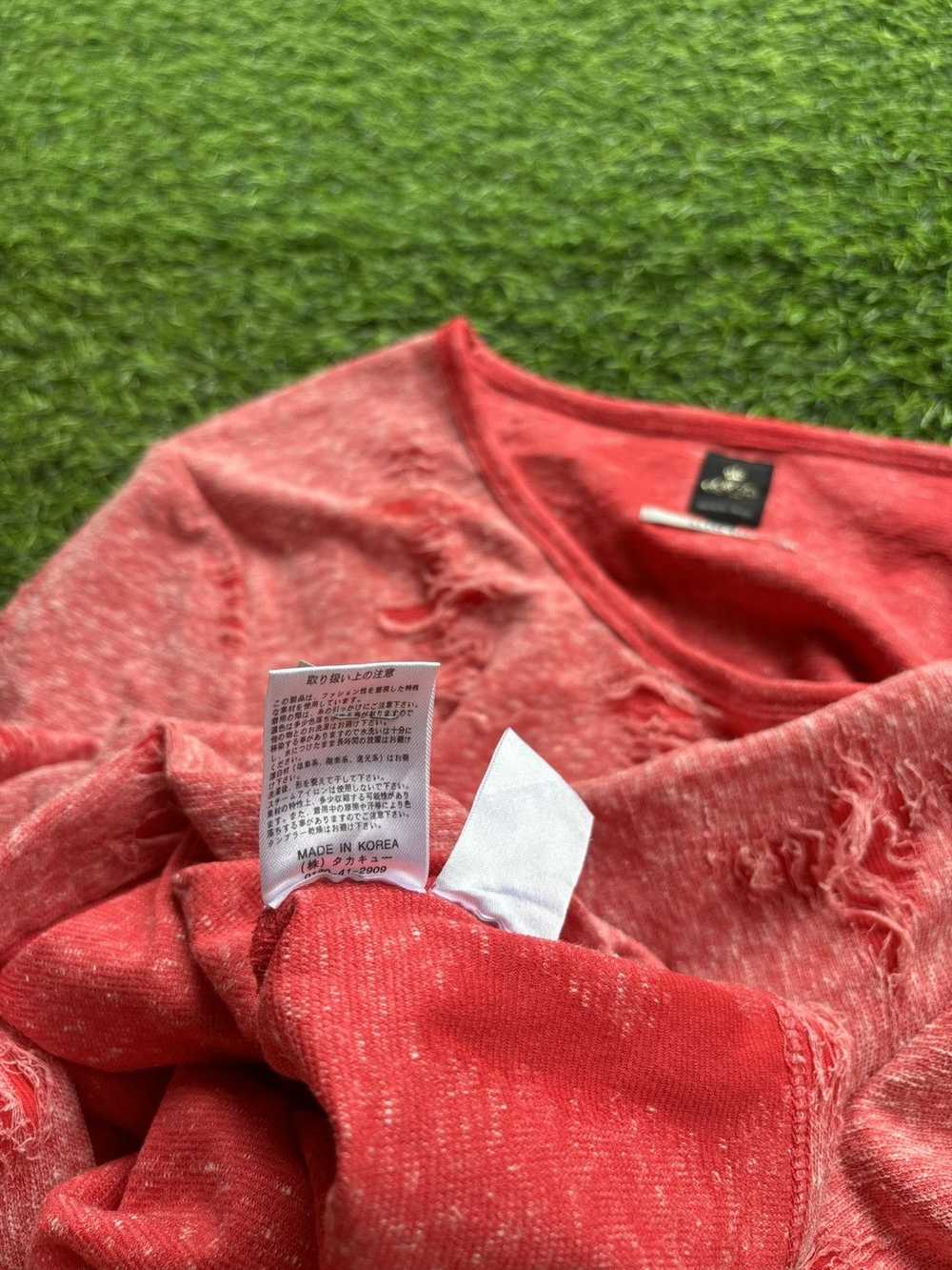 semanticdesign Y2k Semantic Design Distressed Lon… - image 8