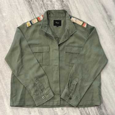 Rails Hendrick Sage Navajo Jacket Size Medium Wit… - image 1