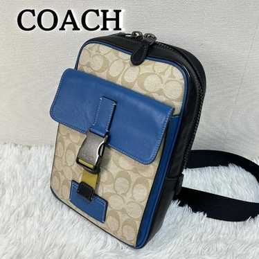 Difficult to obtain COACH Track Pack Color Block … - image 1