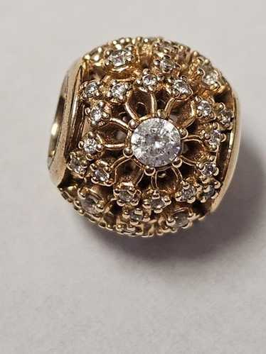 PANDORA Authentic Inner Radiance Openwork 14K Gol… - image 1