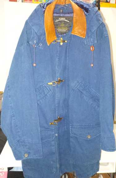 Vntg AUTHENTIC STRUCTURE OUTERWEAR Fireman Clasp … - image 1