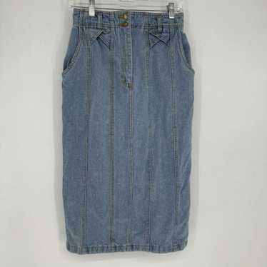 Together Women's Skirt - Blue - 6 – 80s High Wais… - image 1