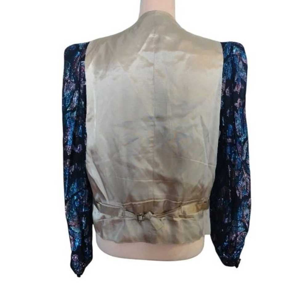 Levi's 70s Wildfire Sportswear Blue Corduroy Butt… - image 10