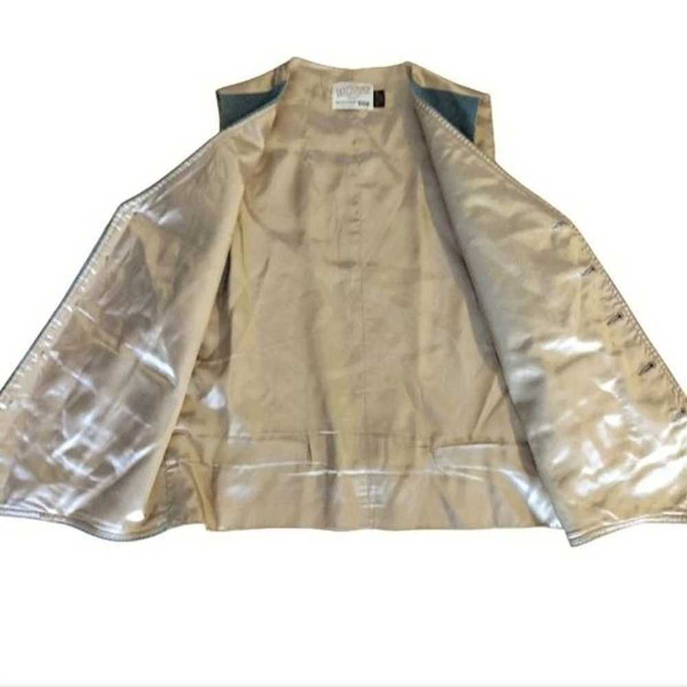 Levi's 70s Wildfire Sportswear Blue Corduroy Butt… - image 11