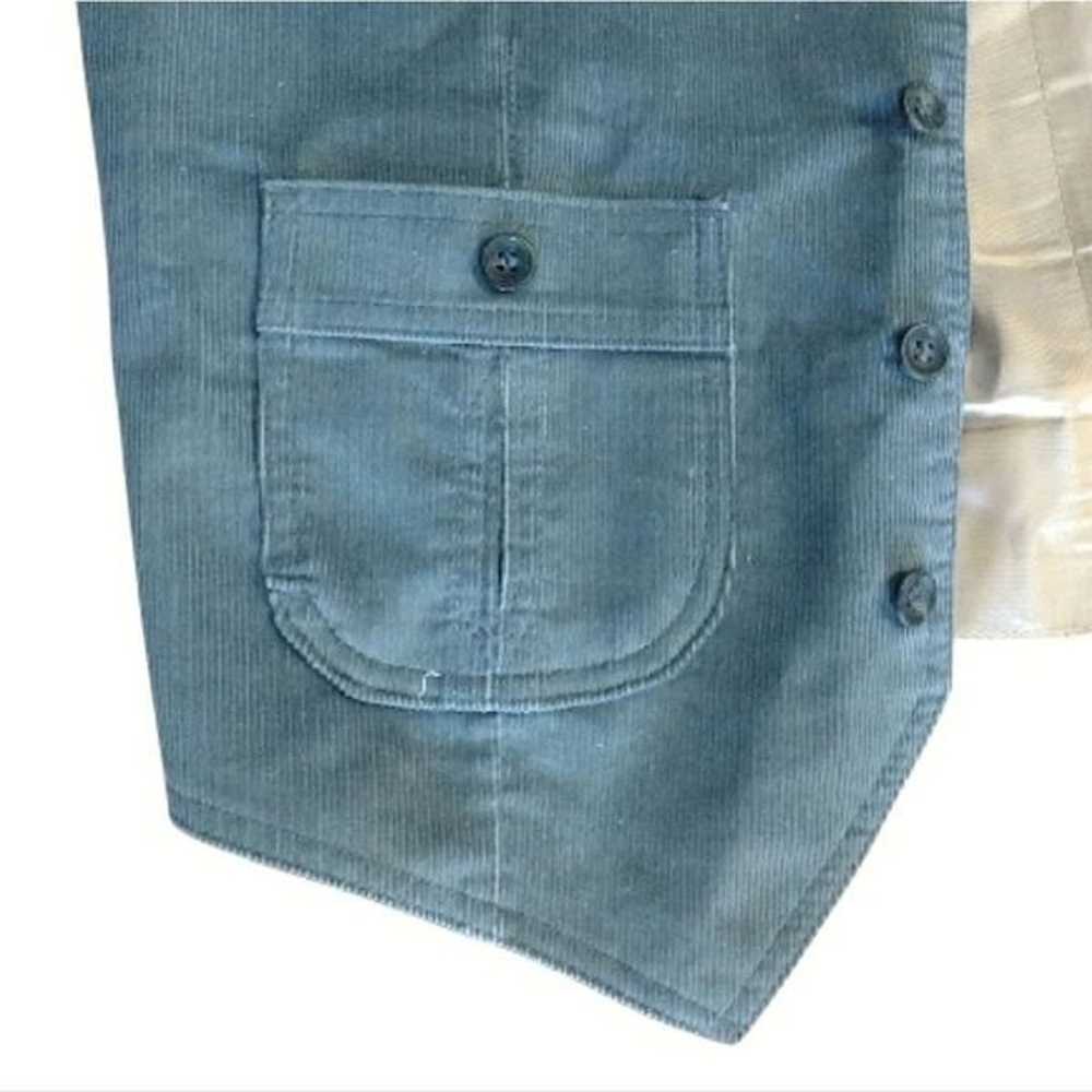 Levi's 70s Wildfire Sportswear Blue Corduroy Butt… - image 6