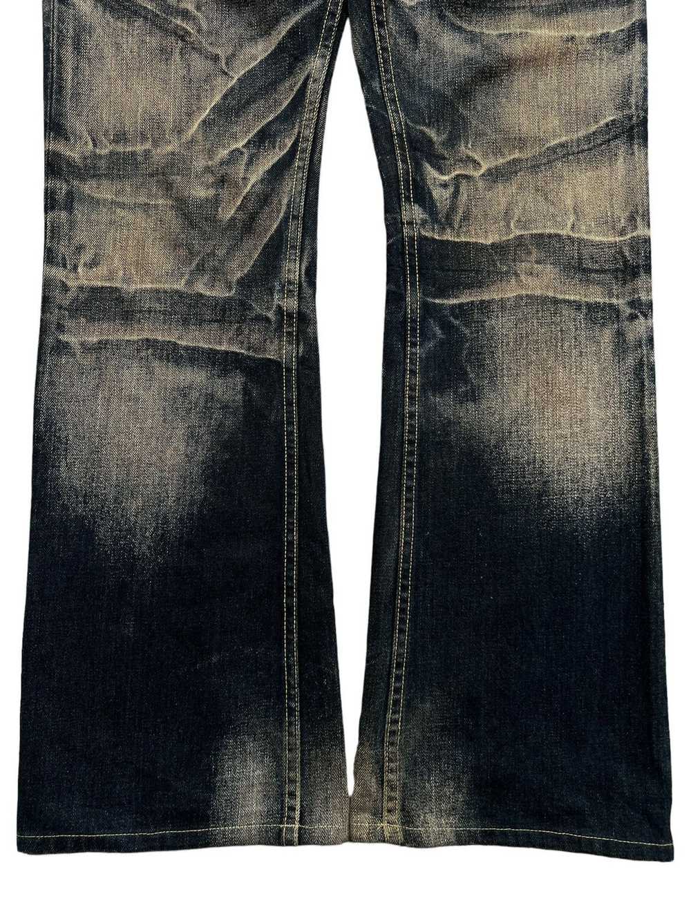 semanticdesign Flare Jeans Semantic Design Distre… - image 6