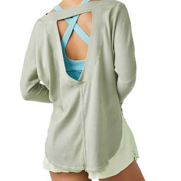 Fp Movement Simply Layer Open Back Top Size Small - image 1