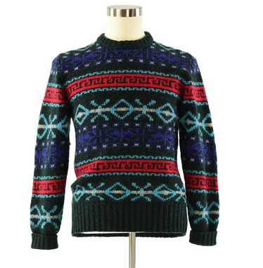 70s Vintage Ralph Lauren Shetland Wool Sweater Me… - image 1