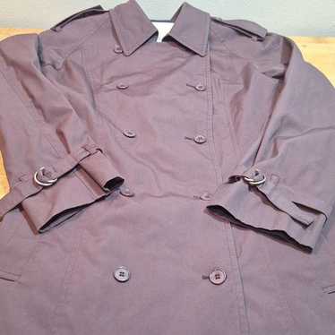 London Fog Women's Trench - Purple - 14 – VTG Lon… - image 1
