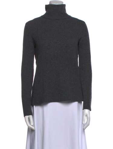 A.L.C. A.l.c. Merino Wool Turtleneck Grey Long Sl… - image 1