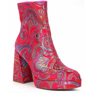 GB By Gianni Bini So-Retro Block Heeled Booties - image 1