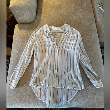 Rails Charli Linen Stripe Button Up - image 1