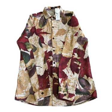 NWT MyMStorm Leaf Print Button Down Size 3XL NWT - image 1