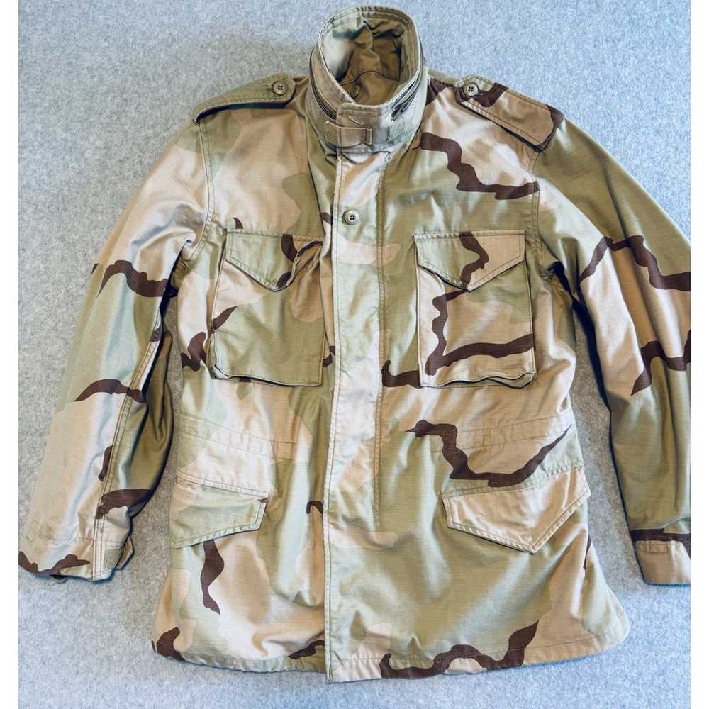 Cold Weather Field Jacket Desert Camo Field Class… - image 2