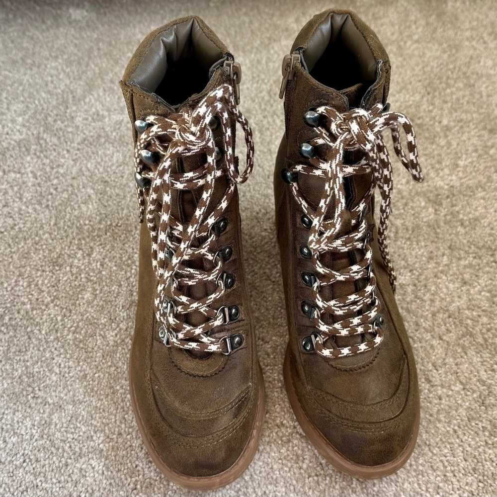 Carlos by Carlos Santana Ardent Combat Boot in Ol… - image 2