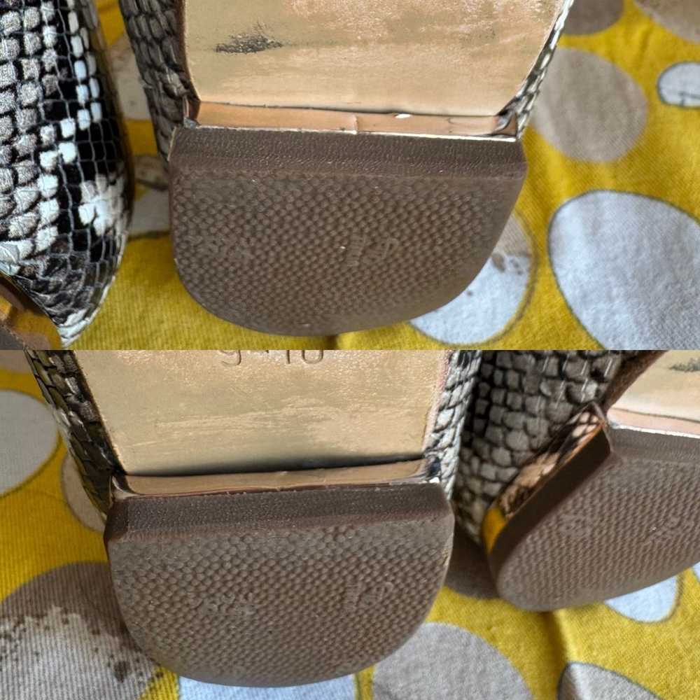 Sophia Webster python butterfly studded pointed f… - image 10