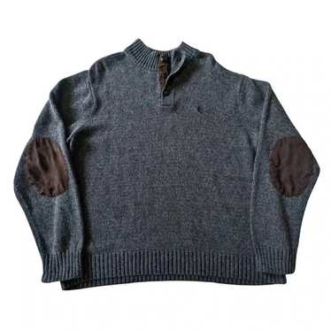 CHAPS Elbow Patch Pullover Knit Sweater Size XL - image 1