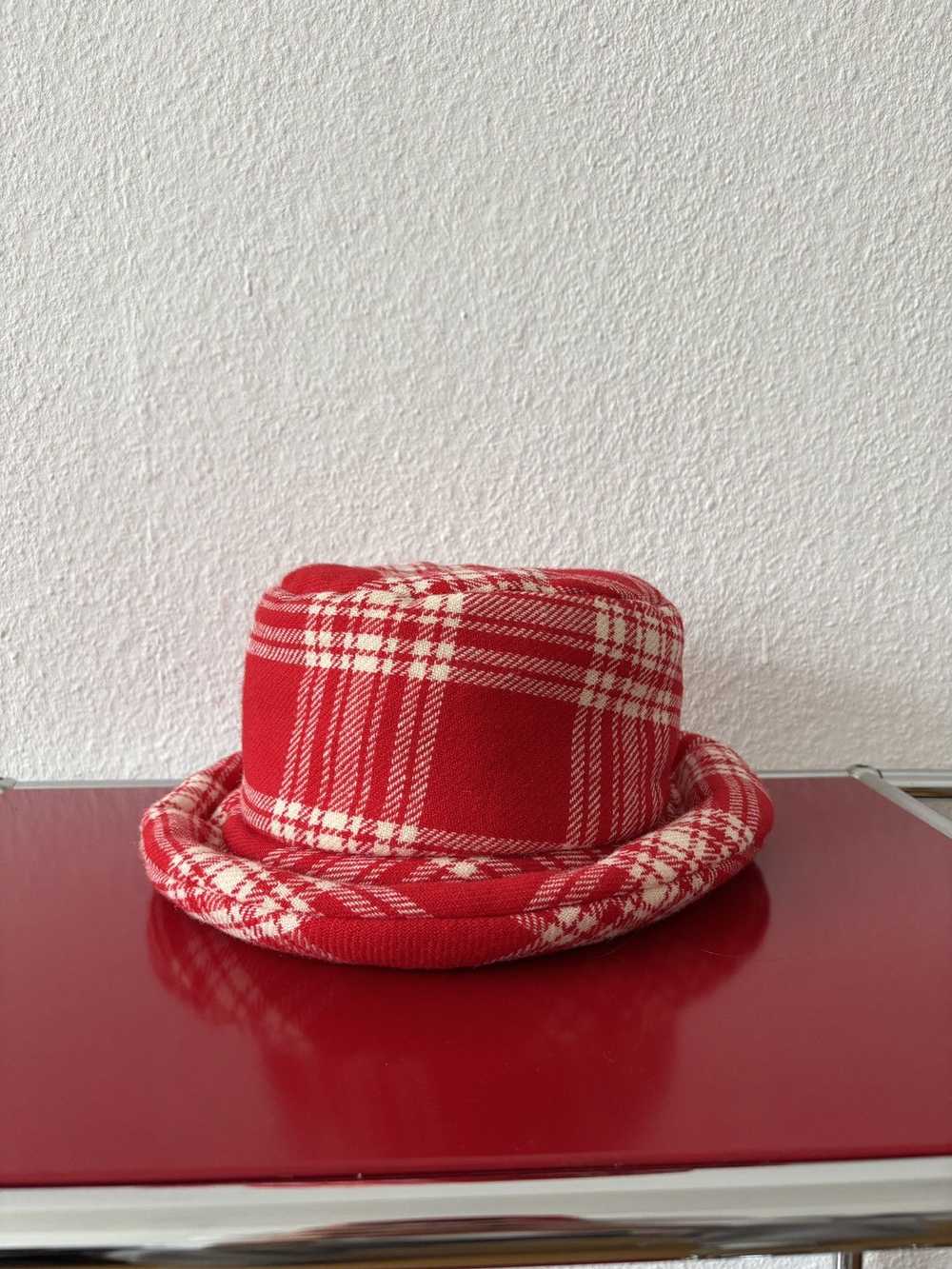 Miu Miu Miu Miu padded checked Bucket Hat - image 2