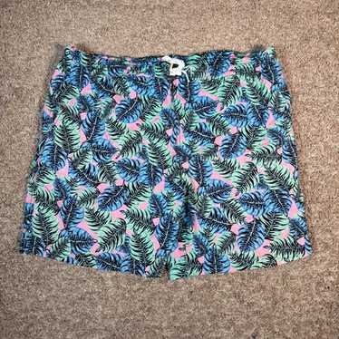 Chubbies Swim Trunks Palm Leaf Print Elastic Wais… - image 1