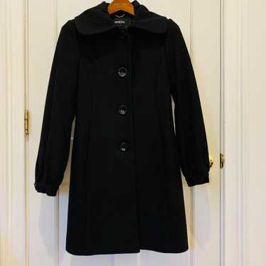 Guess Button-Up Wool Coat Mid Length Button Jacke… - image 1