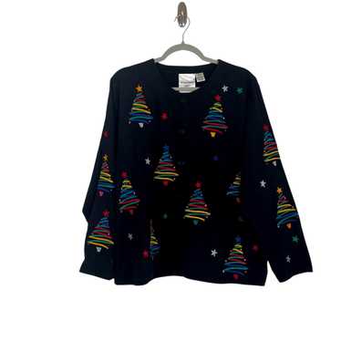 Source Unknown Women's Sweater - Black/Multi - 3X… - image 1