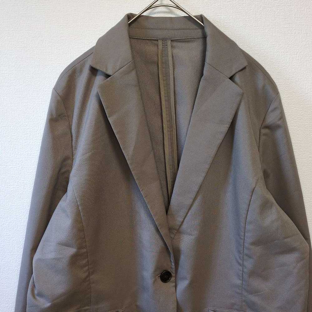 Scroll basic scroll jacket one button greige 3L - image 3