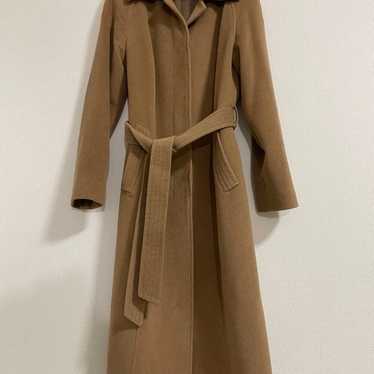 Sanyo Shokai Fragile Long Coat, Camel - image 1