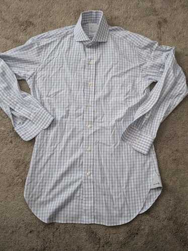 Miller's Oath Men's Check Pattern Button Up Long … - image 1