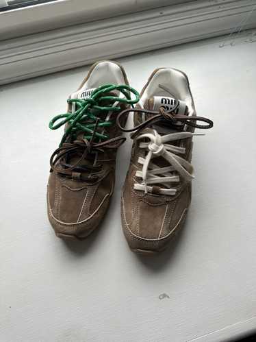 Miu Miu New Balance X Miu Miu 530 SL suede sneake… - image 1