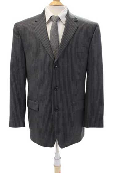 Apt. 9 Mens Wool Striped Three Button Long Sleeve… - image 1
